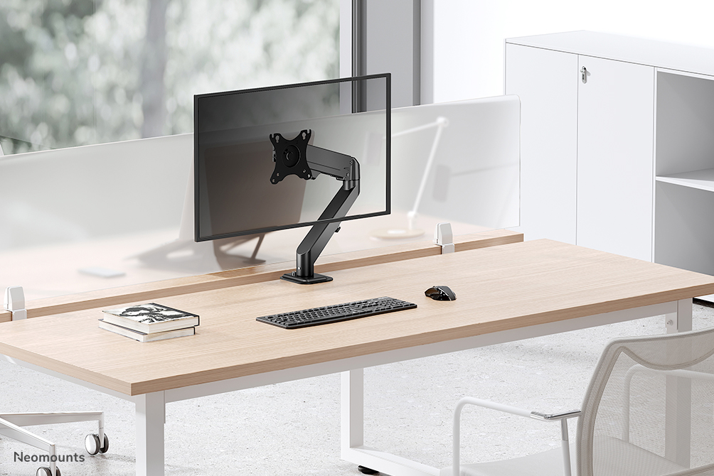 Neomounts DS70-700BL1 Brazo de monitor 17-27" - resorte de gas